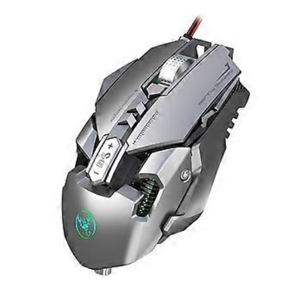 Ergonomisk Kablet Spillmus med Kul Lysende Cursor, Elektroniske Deler for Venner, Folk, PC, Dataspill CF LOL