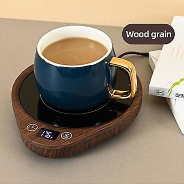 Muggvärmare, Kaffevärmare & Koppvärmare för Skrivbord med 3 Temperaturinställningar, Kaffemuggsvärmare med