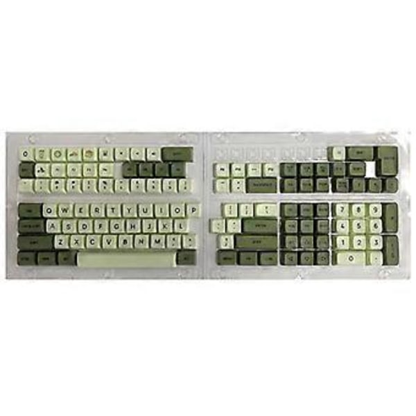 125 Tangenter PBT Keycaps Set Nyhet - Matcha Keycaps Dye-Sublimation XDA Profil För MX-Switches Mekaniskt Tangentbord Keypad