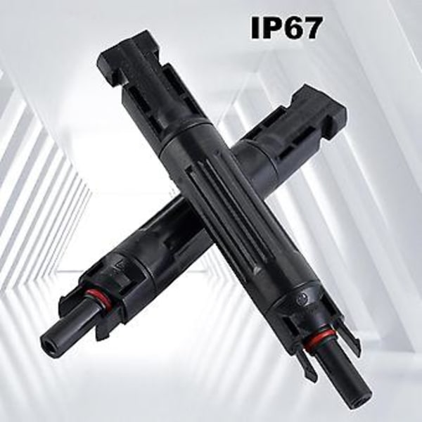2 kpl Solar PV -liittimen sulakeputki Ip67-liitin ja Fe-liitin Solar PV -järjestelmään