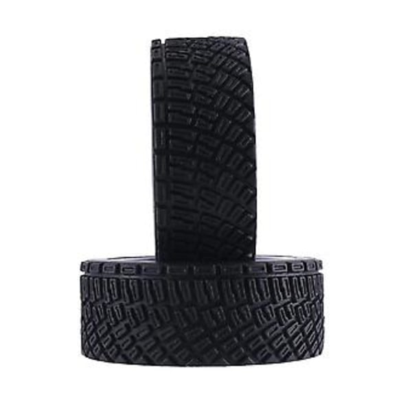66mm 1/10 Rc Bil Dæk Til On Road Touring Bil Dæk Hjul Til Tt01 Tt02 Tt02b Xv01 Ta06 Ptg-2 ,hvid