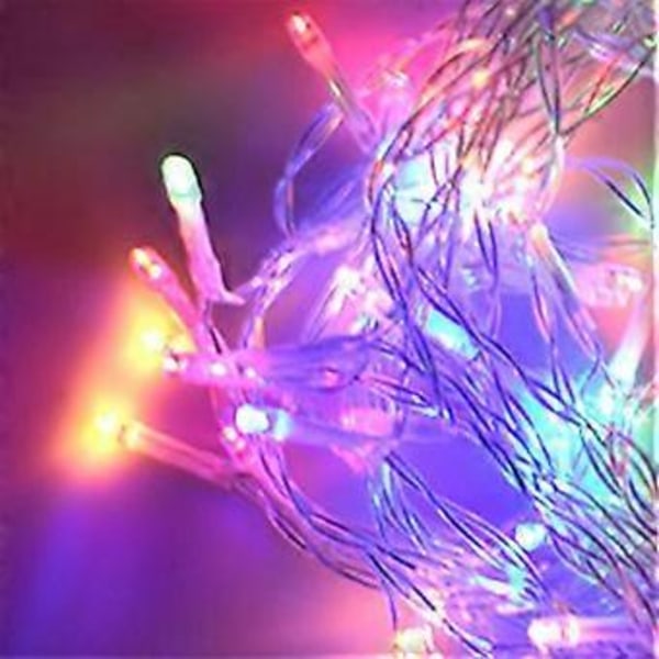 3,5M Festong LED Gardin Girlang på Fönster Julbelysning Nyårsgirlang LED-lampor Jul med Fjärrkontroll, B