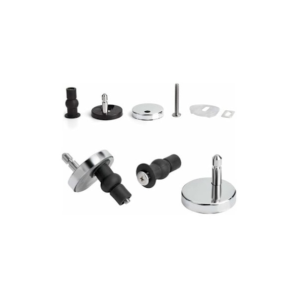 Universal Toilet Seat Fixing Hinge Toilet Fixings, Toilet Seat Fixings Replacement Seat Hinge Toilet Rubber Screws Accessories