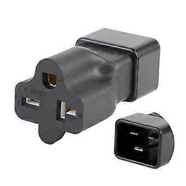 IEC320 C20 Han til Nema 6-15/20R Hun Adapter Kedelstik 3-ben Konnektorer