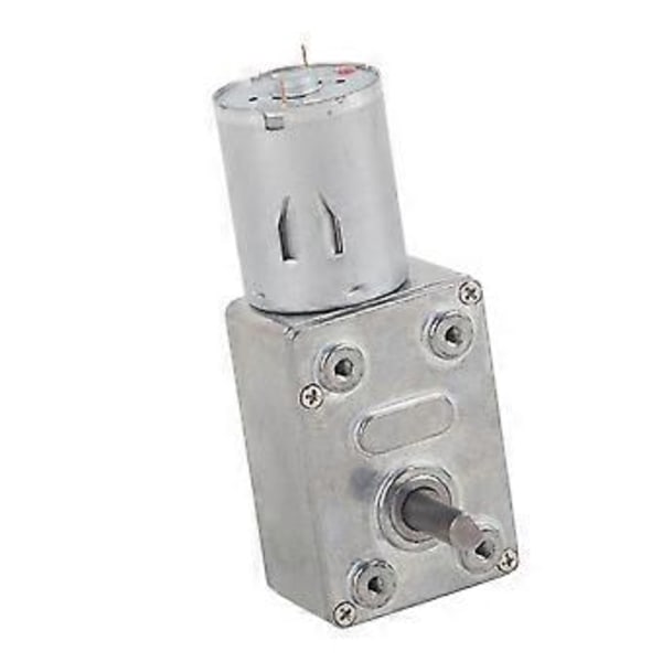 1kpl Käännettävä Suurivääntöinen Ruuvivaihteinen Moottori DC 12V Alennusmoottori (62RPM)