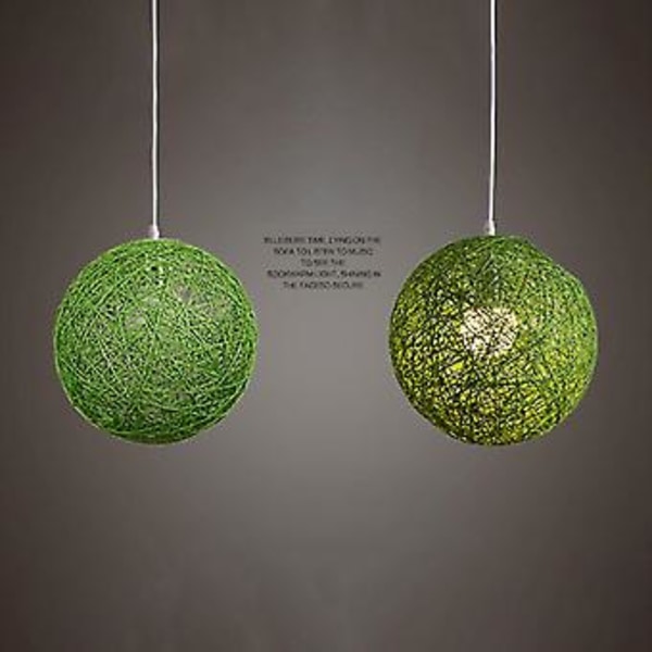 Bambus og Hamp Ball Chaner Individuell Kreativitet Sphal Rede Hade