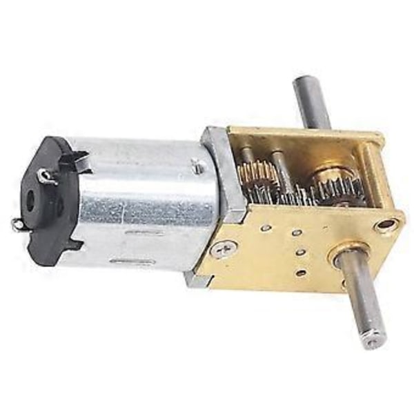 Pieni vaihdemoottori 7RPM DC3V Vahvat metallivaihteet Hiljainen kierukkavaihdemoottori älyautolle, robotille, uunille, pesukoneelle
