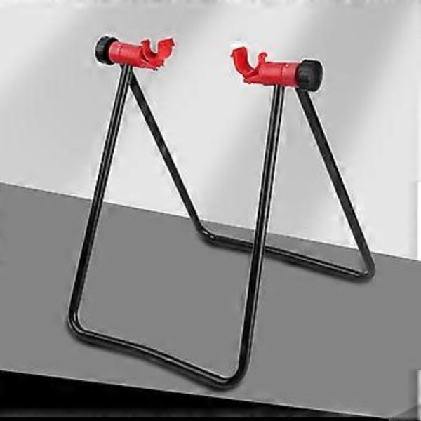 Foldbar Cykel Gulvstativ Cykelstativ Reparationsstativ Trekant Cykelparkeringsholder til Mountain- og Racercykler
