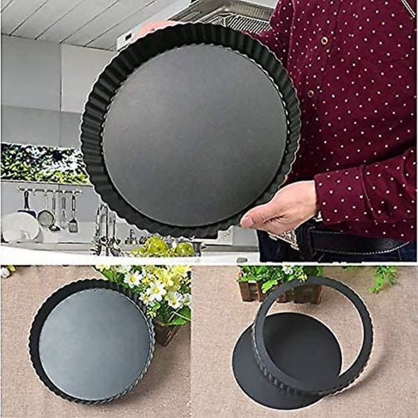 Tortunvuoka, Quiche-vuoka, tarttumaton irrotettavalla pohjalla, kakkuvuoka, hedelmäkakkuvuoka ja leivontavuoka (28 cm, 1 kpl)