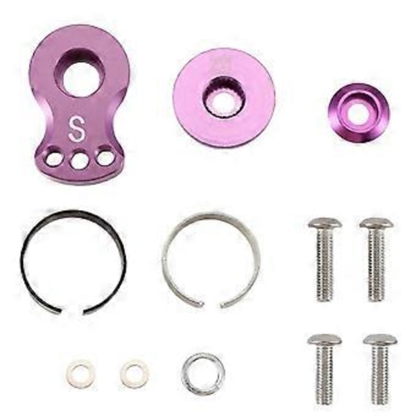 Metall 25T Justerbar Servo Saver Arm Horn för -4 Axial SCX10 1/10 RC Bilar Helikopter Modell Båt Uppgraderingsdelar,S,B