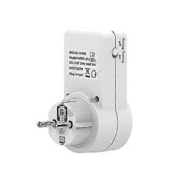 Eu Elektronisk Digital Nedräkningsbrytare Universell Timeruttag Mekanisk Timer Tvåsiffrig Display Nedräkningstimer Köksredskap