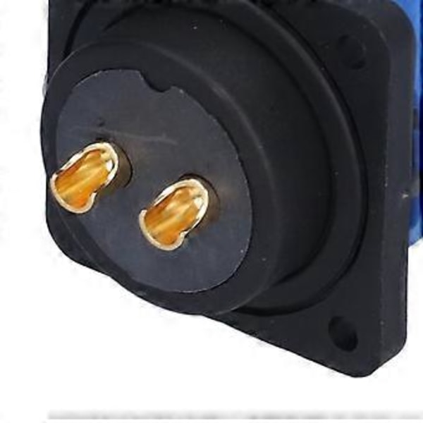 Vanntett Kobling Firkantet 4 Hull IP68 Luftfart Strømkontakt 380V 45A for Kabel SP282 Pin