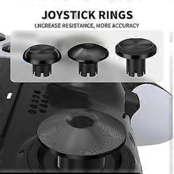 Metall Joystick Kit för Edge Spelkonsol Joystick Bakre Paddlar Triggerknappar för F