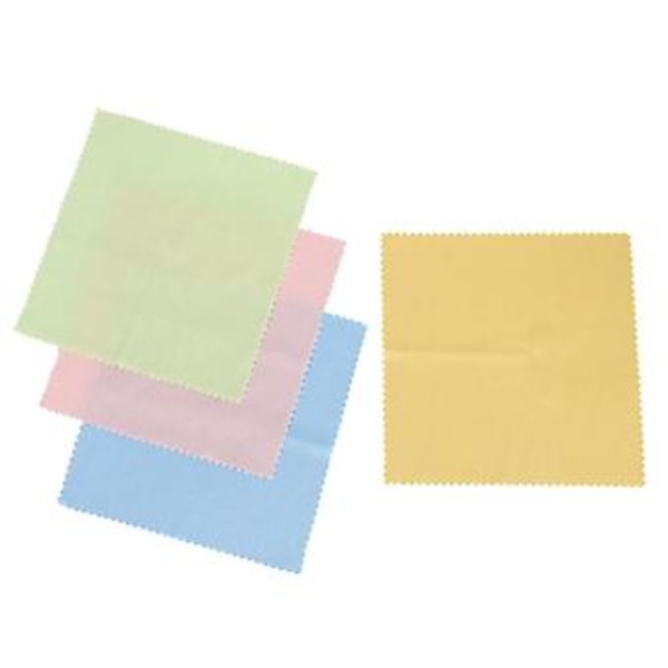 4 Mikrofiber Optisk Rengöringsduk Dvd Lcd Kameraskärm Rengöringsduk Handduk