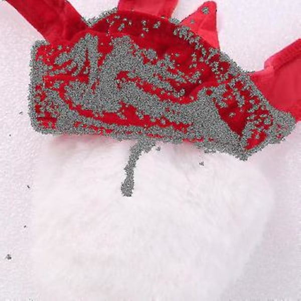 One Mankini Santa Herre Badedrakt Borat String Undertøy Utkledning Utdrikningslag