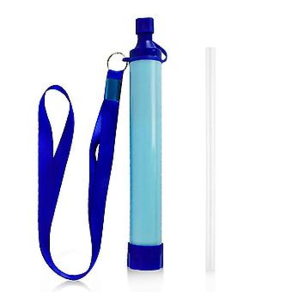 Personligt vattenfilter, utomhusvattenfilter resevattenflaska, 1500l mini vattenfiltreringssystem portabelt utomhusvattenfilter för camping A