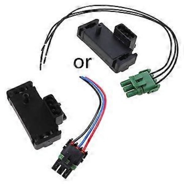 3Bar (3 bar) Turbo Map Sensor Manifold Tryk For Elektromotive Turbo Med Stikledning 12223861 16040749 Stik