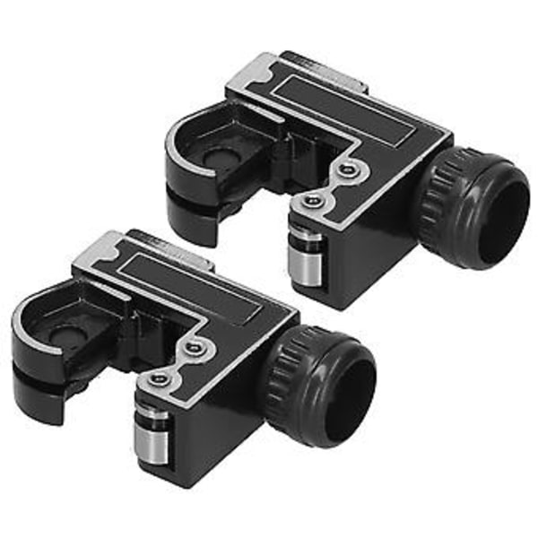 2 stk. Mini Rørskærer, Rørskæringsværktøj 3-28mm Rør, Justerbar, Industriforsyninger, Kraftig, Præcisionsskæring, Holdbar, Let at bruge, til