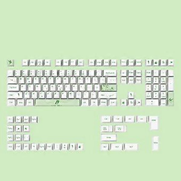 Cherry Profil 108 Tangenter Keycaps För Mekaniska Gamingtangentbord PBT Dye Sub Keycap Vårelektronik Speltangentbord