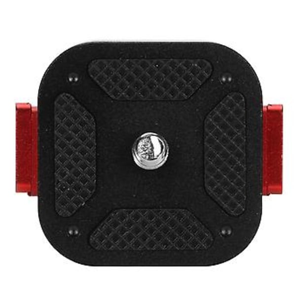 Mini Snabbkopplingsplatta 1/4 Skruvhålhållare Kamera Snabbkopplingsplatta för Kameramonitorer Stativ Mikrofoner