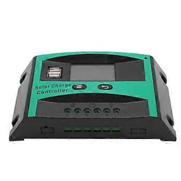 Aurinkolataussäädin 12V/24V Automaattinen PWM Kaksois-USB-portti aurinkosähköiselle katuvalolle 20A