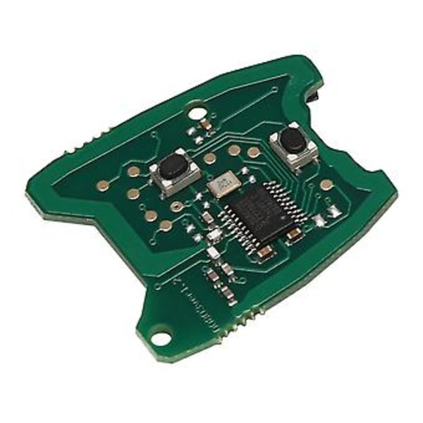 433mhz 2-knapps Fjärrnyckel Kretskort För Peugeot 307 / Citroen 2000-2017 73373067c