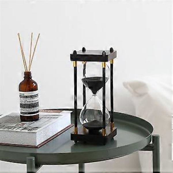 Lyxigt Retro Timglas 30 Minuter - Elegant Timglas för Kontor, Studierum & Heminredning, Perfekt Som Avkopplingsgåva