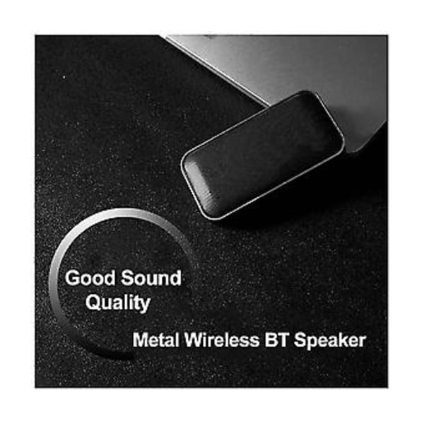 Kannettava Mini Taskukokoinen Ulkokaiutin Erittäin Ohut Bluetooth-kaiutin Tukee TF-korttia - valkoinen
