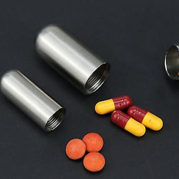 Mini Stora Pillerirasia Pillerisäiliö Stora Rasian Vähemmän Terästä Ulkoilumatka F