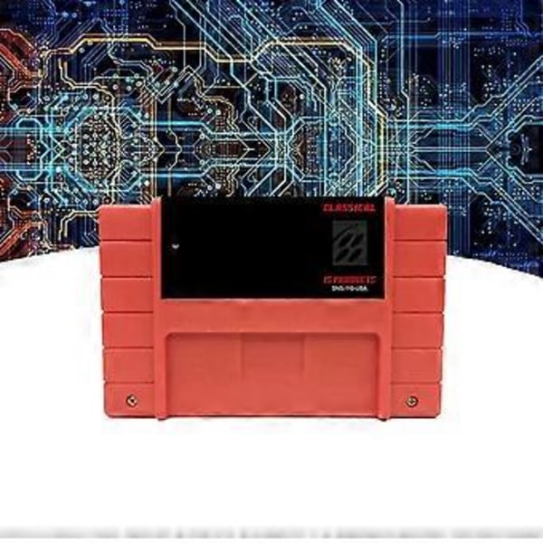 SNES 110-IN-1 Peli Super 110-In-1 Pelikortti SNES Pelikonsolille Perheen Hauskanpitoon Lapsille, A