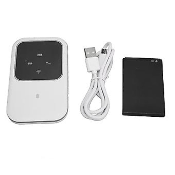 H80 Mobil WiFi Hotspot Multifunktion Plug-in Kort Slank Bærbar 4G WiFi Router med LED Display til Udendørs Bilrejser