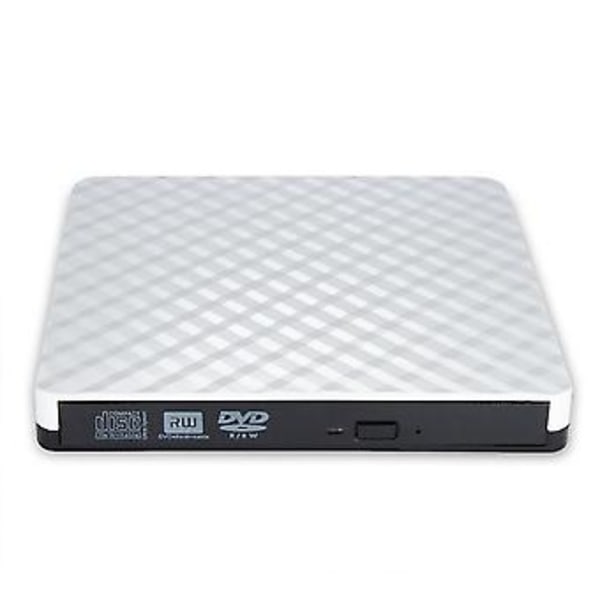 Kannettava PC-läppärin ulkoinen USB 3.0 DVD RW CD-kirjoitin, optinen asema, poltin, lukija, soitin, kelkka Portab