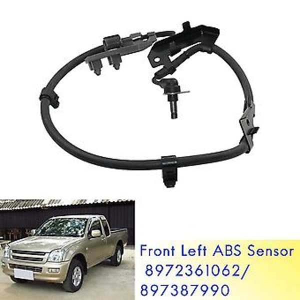 Vasen ABS-nopeusanturi, luistonestoanturi, eteen vasemmalle D-max / Rodeo Tfs77/tfs86/tfs85 2003+ 8972361062 897