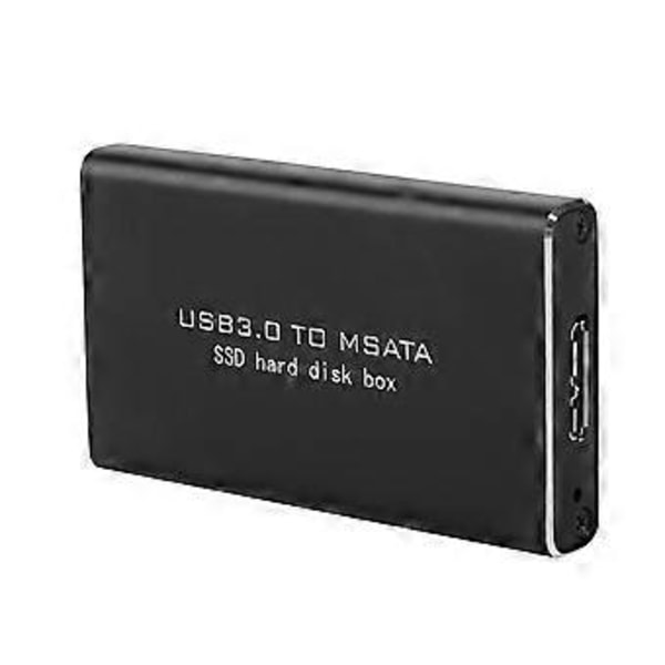 MINIPC ESSD Solid State Disk, MSATA/MINI PCI-E SSD Solid MSATA Solid State Disk Kabinett PC E Harddisk Boks Stilig og Moderne