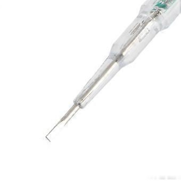 5 stk. Elektrisk testerpenn Multifunksjonell Sterk LED-lys Gjennomsiktig skall Induktiv spenningstester Skrutrekker