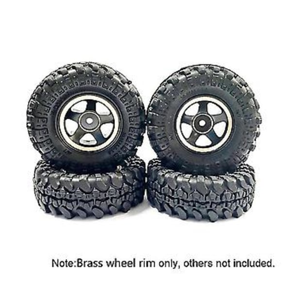 4kpl Beadlock-vanteen navan vastapaino 1/18 mittakaavan Fms Rc -autoon, 2