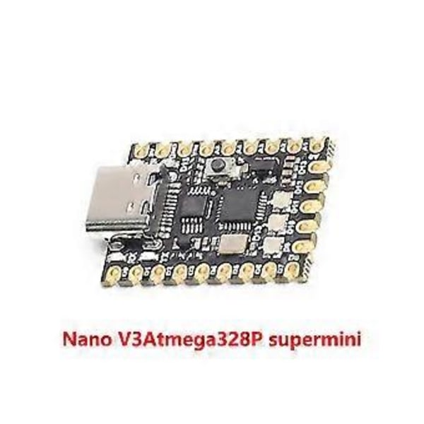1 kpl SuperMini Nano328P / Nano Type-C -kehityskortti Atmega328p-siru Ch340 -sarjaportti