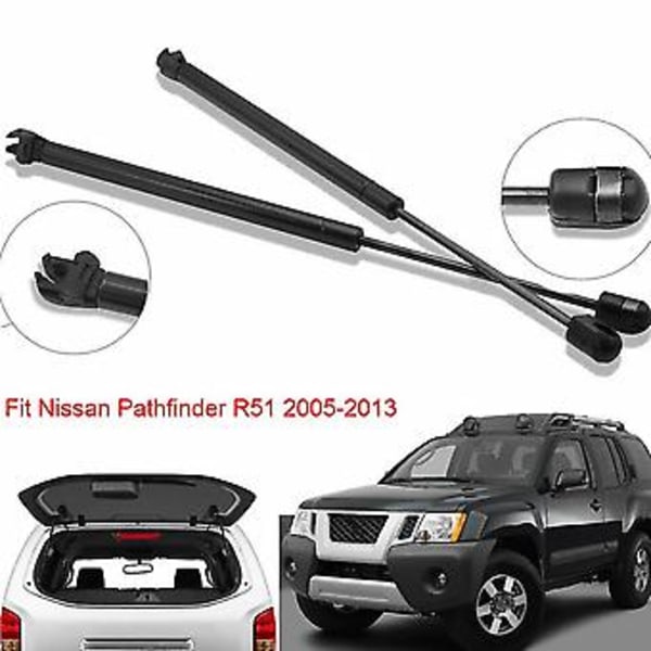 2 kpl Takalasin Nostotuki Joustintuet Vaimentimet Tangot Pathfinder 2005-2013 Sg325028 9046