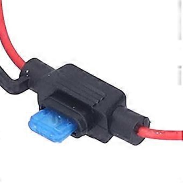 20 stk./sæt Inline sikringsholder 18AWG vandtætte sikringsholdere sokkel med bladsikring 15a