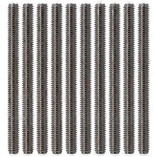 4808 Serie M4 Rustfrie Stålgjengestenger Slitesterk Holdbar Høy Hardhet Stang Bolter 4808-0004-0050