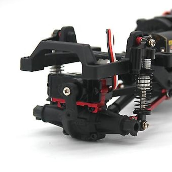 För Fcx24 Metall Servo Fäste 1/24 Rc Crawler Bil Uppgraderingar Delar Tillbehör, silver