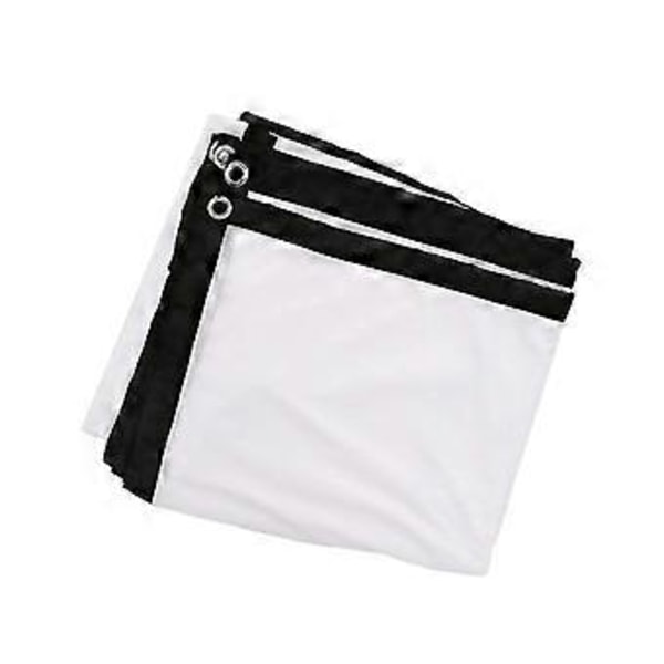 H100a Projektionsduk Anti-ljus Hög Klarhet Polyester 16:9 100 Tum Projektorduk För Klassrum