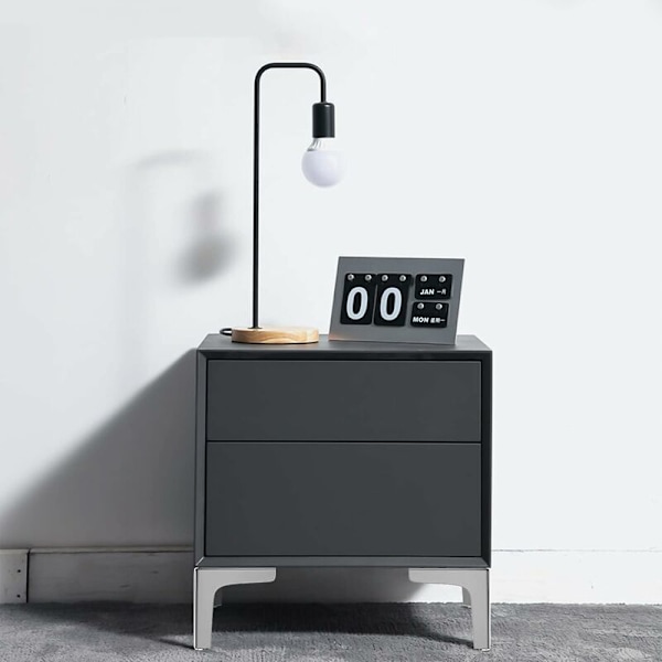 4-pack möbelben, 13 cm kraftiga DIY-möbler i metall med gratis skruvar och skyddsfötter, perfekt för skåp, garderob, TV-bänk