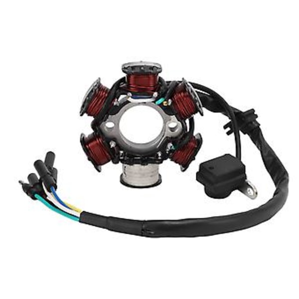 Magneto Generator, 6-spole Magneto Stator 5-spole Magneto Stator Motor Magneto Stator Exceptionell Tillförlitlighet