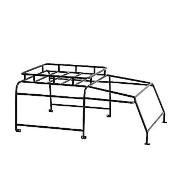 Takräcke i metallstål Roll Ca Lugga Tray För 1/10 Rc Crawler Car Rc4wd Lande Ii G2 D90 Uppgrad