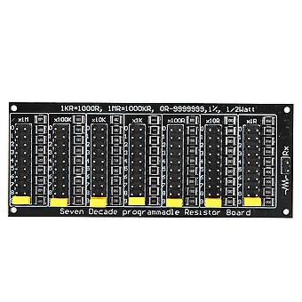 1R ‑ 9999999R Programmerbart Resistor Board Steg 1R 1% 1 /2W Resistor Board