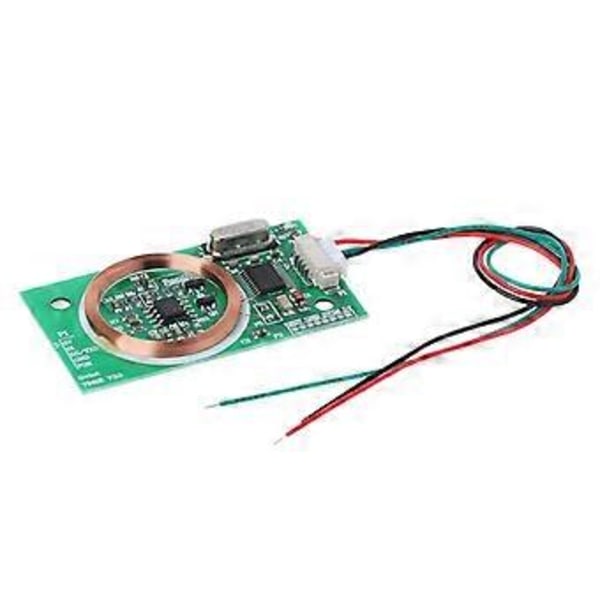 EM4100 8CM RFID-läsare Trådlös Modul UART 3Pin 125KHz för DC 5V Läsningssensor