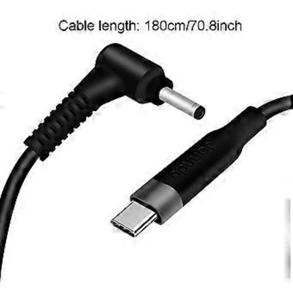 USB C/Type-C PD til 12V 3.5x1.35mm Konverter Adapter Kabel til Wifi Router Laptop