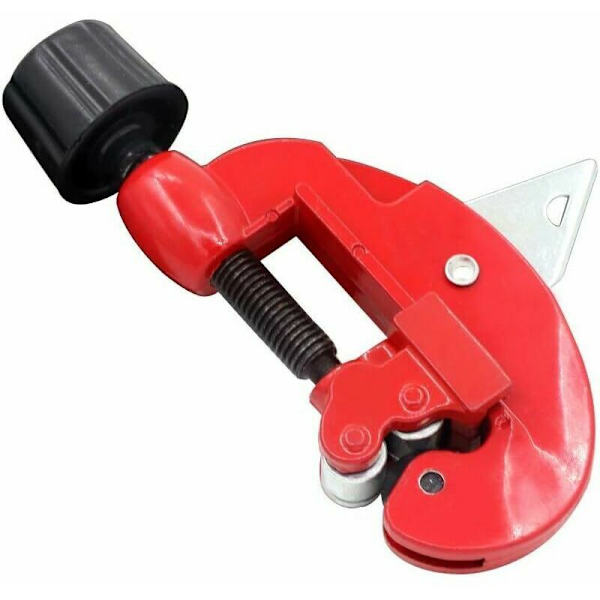 Justerbar rörskärare, minirörskärare, skärmaskin för koppar, mässing, PVC, plast och aluminiumrör/rör, med dold trimmer (3-28 mm)
