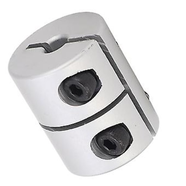 Jäykkä kytkin D25L30 akselikytkin, ruostumattomasta teräksestä valmistettu ruuvikytkin 3D-tulostimeen, korkea tarkkuus ja kestävyys, 25 mm OD 30 mm pituus